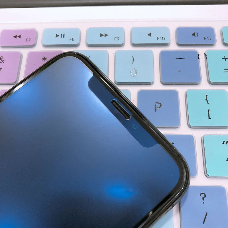 1-3Pcs Anti Fingerprint Frosted Matte Screen Protector for iPhone X XS XR 11 12 13 mini 14 15 16 Pro Max Plus SE Tempered Glass