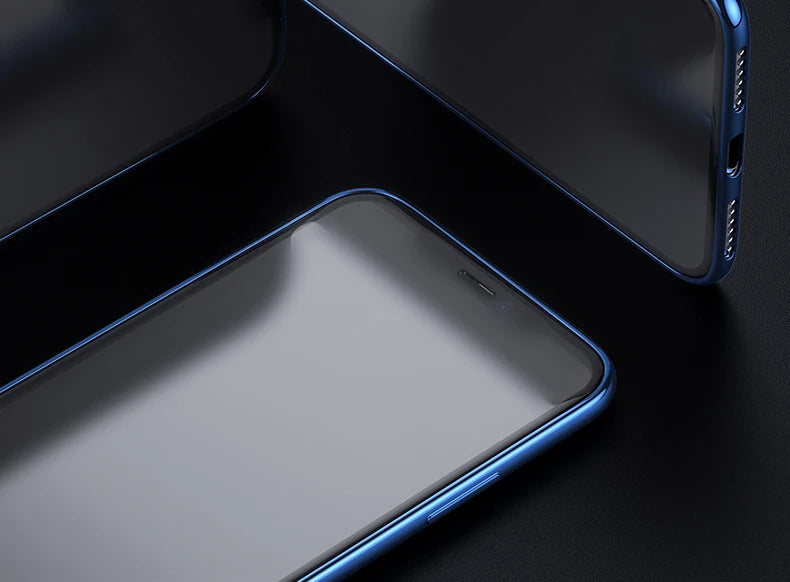 1-3Pcs Anti Fingerprint Frosted Matte Screen Protector for iPhone X XS XR 11 12 13 mini 14 15 16 Pro Max Plus SE Tempered Glass