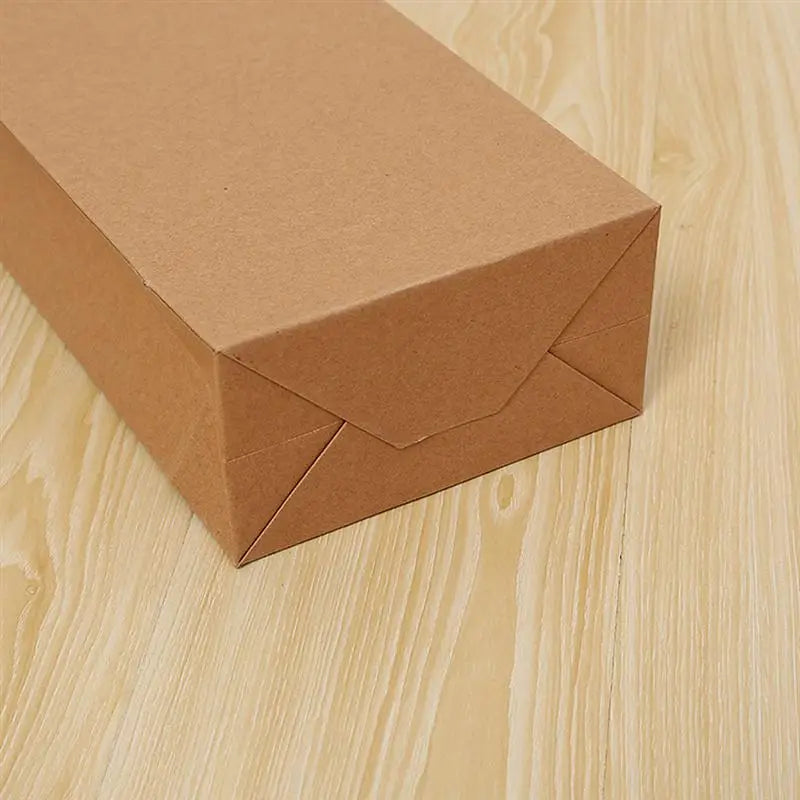 Kraft Paper Red Wine Hand Bag Wine Drinks Packing Bag Storage Bag Single/double bottle Paper Wine Bag Wine Bottle Packaging Bags