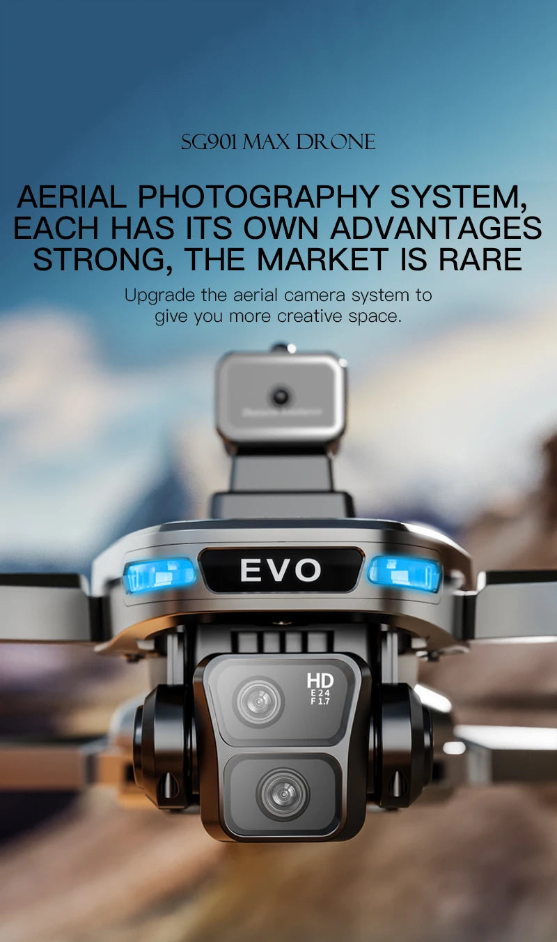 New SG901 MAX GPS Drone Professional 8K Camera Aerial FPV Brush Avoiding Obstacle with Large Screen Remote Control Folding Dron