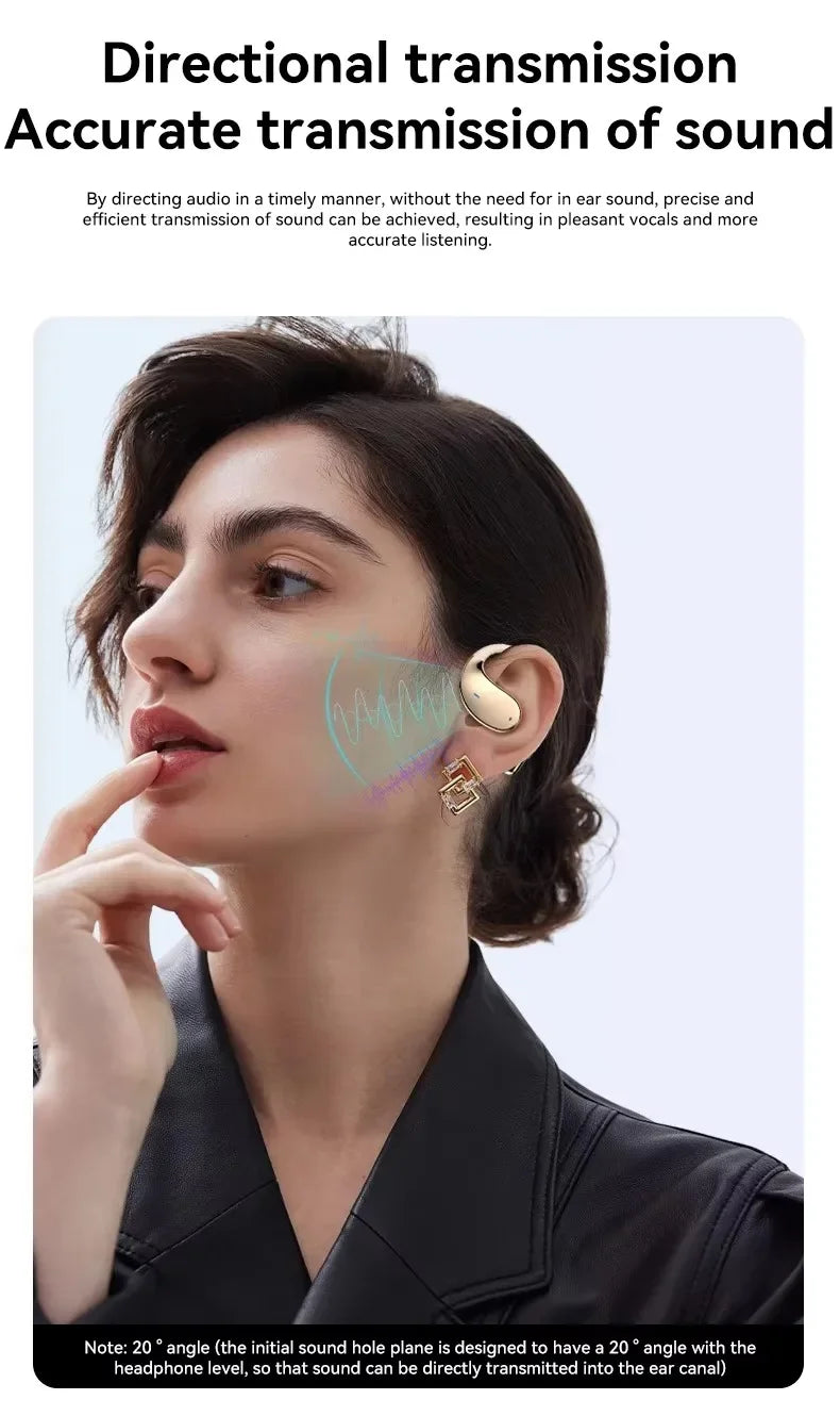 EARDECO Business Auriculares Bluetooth Headphones Wireless Earphones Earbuds Bass Stereo Sport Headset with Mic Audifonos