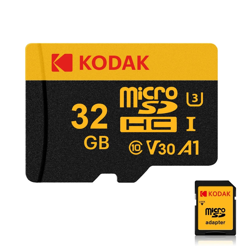 100% KODAK Original Microsd Card 512GB 256GB 128GB 64GB 32GB Class10 Memori Memory Card C10 TF Cards SDXC U3 4K For Drone Camera
