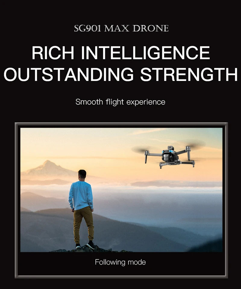 New SG901 MAX GPS Drone Professional 8K Camera Aerial FPV Brush Avoiding Obstacle with Large Screen Remote Control Folding Dron
