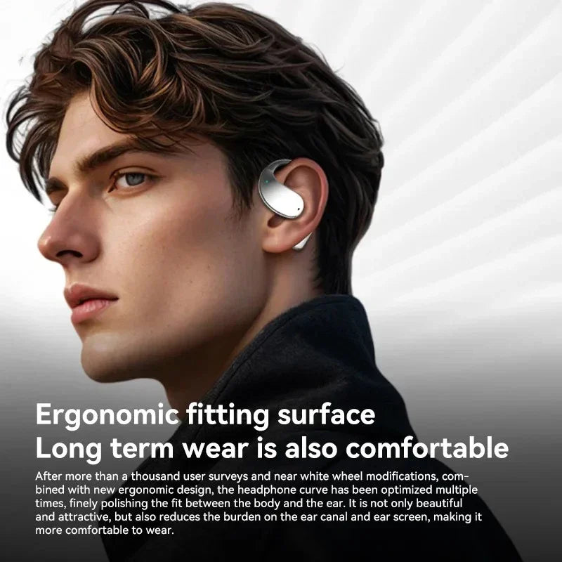 EARDECO Business Auriculares Bluetooth Headphones Wireless Earphones Earbuds Bass Stereo Sport Headset with Mic Audifonos