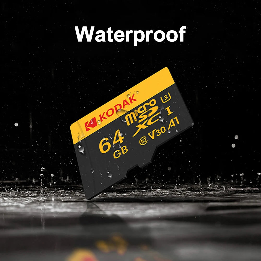 100% KODAK Original Microsd Card 512GB 256GB 128GB 64GB 32GB Class10 Memori Memory Card C10 TF Cards SDXC U3 4K For Drone Camera