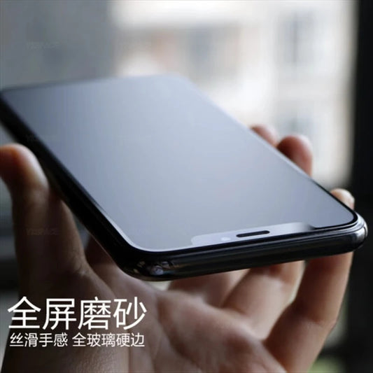 1-3Pcs Anti Fingerprint Frosted Matte Screen Protector for iPhone X XS XR 11 12 13 mini 14 15 16 Pro Max Plus SE Tempered Glass